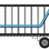 Trainworx 62876-01    28' Pup Van Trailer , Swift