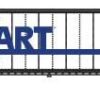Trainworx 65384-07    53' Dry Van Trailer, Walmart