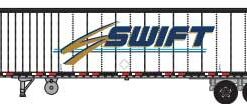 Trainworx 65376-10  53' Reefer Trailer, Swift