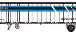Trainworx 65388-11   53' Reefer Trailer, Werner