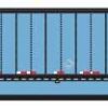 Trainworx 65388-08     53' Van Trailer, Werner