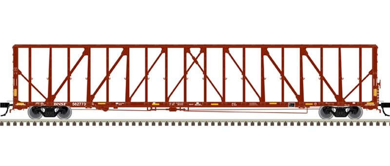 Atlas 20006487  73' Centre Partition Car, BNSF H1 #562678