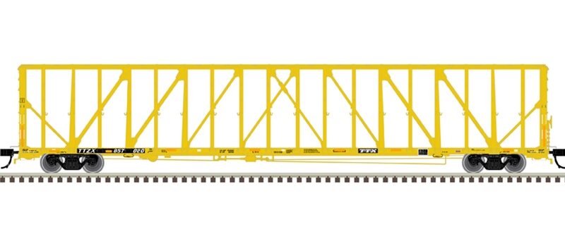 Atlas 20006493  73' Centre Partition Car, TTX #857020