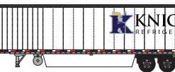 Trainworx 65343-02   53' Reefer Trailer, Knight