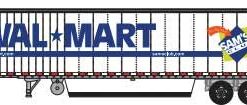 Trainworx 65384-03    53' Reefer Trailer, Walmart
