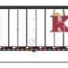 Trainworx 65343-01   53' Van Trailer, Knight
