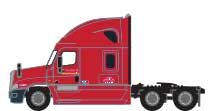 Trainworx 62543-01   Freightliner Cascadia Raised Roof Tractor, Knight
