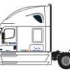 Trainworx 62576-01   Freightliner Cascadia Raised Roof Tractor, Swift
