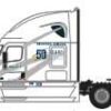 Trainworx 62576-03   Freightliner Cascadia Raised Roof Tractor, Swift