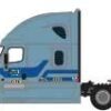 Trainworx 62588-02   Freightliner Cascadia Raised Roof Tractor, Werner