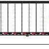 Trainworx 65376-03  53' Reefer Trailer, Swift