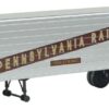 Walthers SceneMaster 2405  35' Fluted-Side Trailer, PRR (2 Pack)