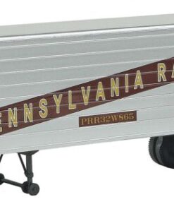 Walthers SceneMaster 2405  35' Fluted-Side Trailer, PRR (2 Pack)