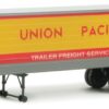 Walthers SceneMaster 2406  35' Fluted-Side Trailer, UP (2 Pack)