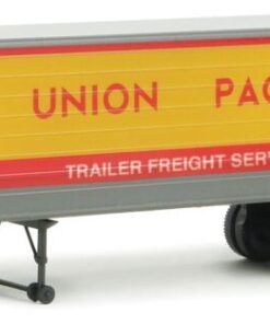 Walthers SceneMaster 2406  35' Fluted-Side Trailer, UP (2 Pack)