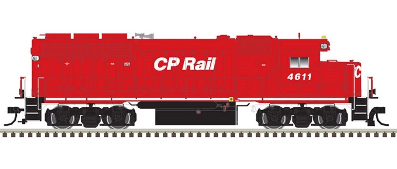 Atlas 40005273   N GP-40 Gold, CP Rail (DCC/Sound) #4600