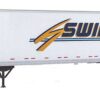 Walthers SceneMaster 2457  53' Stoughton Trailer, Swift (2 Pack)