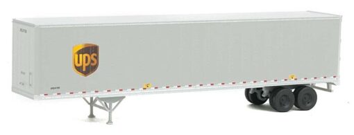 Walthers SceneMaster 2459  53' Stoughton Trailer, UPS (2 Pack)