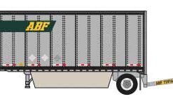 Trainworx 42893-01  28' Pup Van Trailer with Converter Dolly, ABF