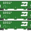 Athearn HO 81557  FMC 4700 Covered Hoppers, BN (3 Pack)