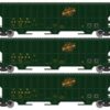 Athearn HO 81561  FMC 4700 Covered Hoppers, C&NW (3 Pack)