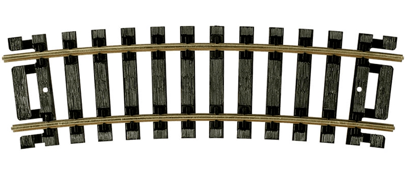 Atlas 832  HO Code 100 1/2 15" Radius Track (4pcs.)