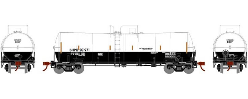 Athearn 16355   16,000-Gallon Clay Slurry Tank, SHPX
