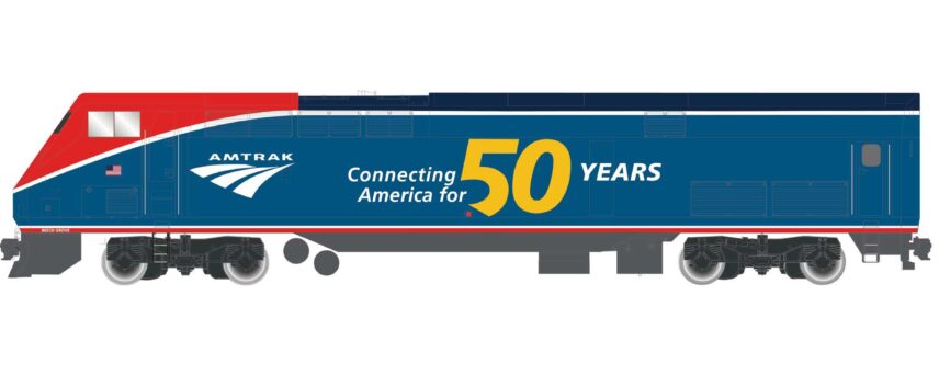 Athearn Genesis 81118  Diesel Locomotive AMD103/P42, Amtrak/50th Anniversary PH VI