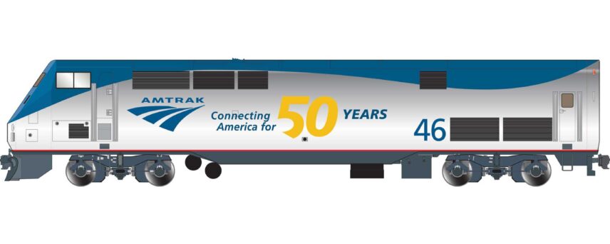 Athearn Genesis 81117  Diesel Locomotive  P42, Amtrak/50th PH V