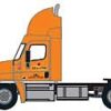 Trainworx 42585-01   Freightliner Cascadia Mid-Roof Tractor, Yellow