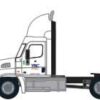 Trainworx 42590-05   Freightliner Cascadia Raised-Roof 2-Axle Semi Tractor, YRC Freight