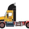 Trainworx 42594-03  Freightliner Cascadia Raised-Roof 2-Axle Semi Tractor, Estes