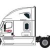 Trainworx 42893-01  28' Pup Van Trailer with Converter Dolly, ABF