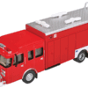 Walthers SceneMaster 13802  Hazardous Materials Fire Truck - Red