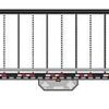 Trainworx 42894-03  28' Pup Van Trailer with Converter Dolly, Estes