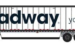 Trainworx 45384-07   Hyundai 53' Dry Van Semi Trailer, Roadway