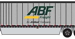 Trainworx 45393-04   Hyundai 53' Dry Van Semi Trailer, ABF