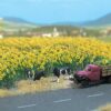 Walthers SceneMaster 1119  Sunflower Field - Kit pkg(60)