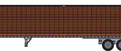 Trainworx 60264-01   40' Corrugated Van Trailer, Schneider