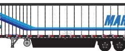 Trainworx 65348-01   53' Reefer Trailer , Marten