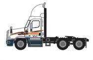 Trainworx 62564-05   Freightliner Cascadia Day-Cab Tractor, Schneider