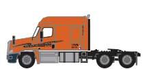 Trainworx 62564-07   Freightliner Cascadia Mid-Roof Tractor, Schneider