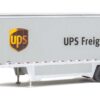 Walthers SceneMaster 2550  26' Drop-Floor Trailer, UPS (2 Pack)