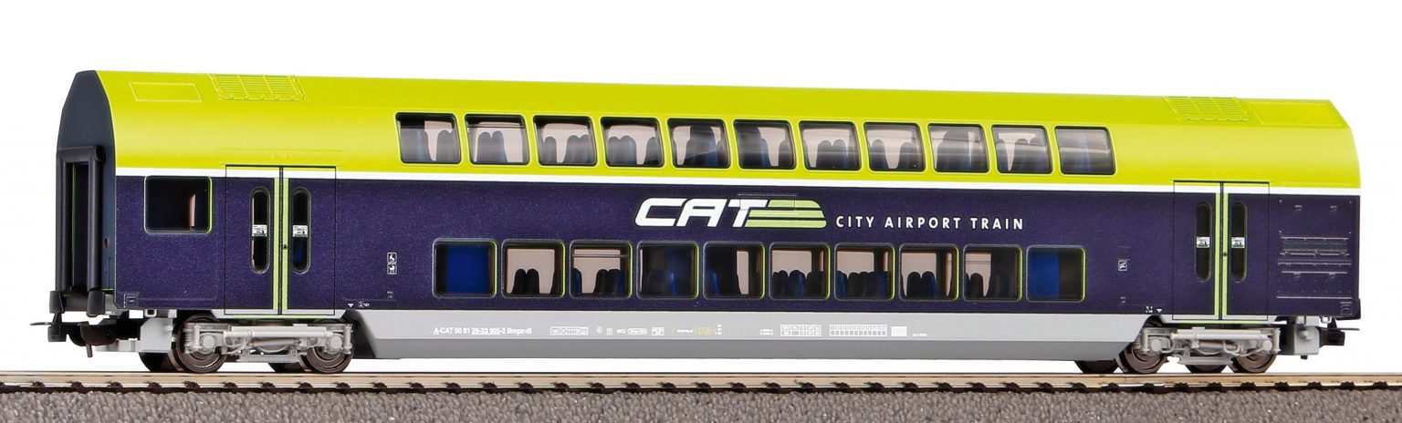 Piko 58811  Bi-Level 2nd Class Coach, CAT