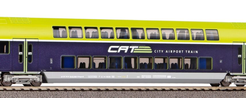 Piko 58811  Bi-Level 2nd Class Coach, CAT