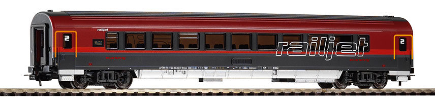 Piko 57643  2nd class Railjet Passenger Car, ÖBB