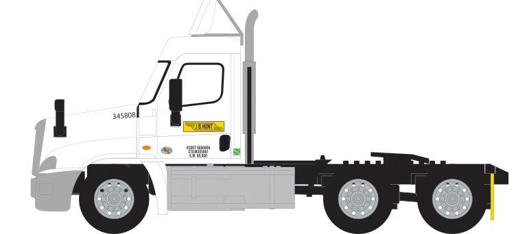 Trainworx 62540-04  Freightliner Cascadia Day-Cab Tractor, JB Hunt