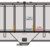 Trainworx 24424-01   PS4427 Covered Hopper, CSX