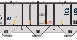 Trainworx 24424-01   PS4427 Covered Hopper, CSX