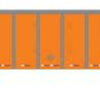 Athearn 72792  53' Wabash Plate Trailer, Schneider National